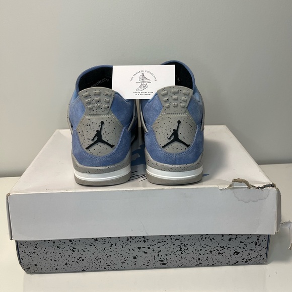 Jordan 4 University Blue - Picture 4 of 5